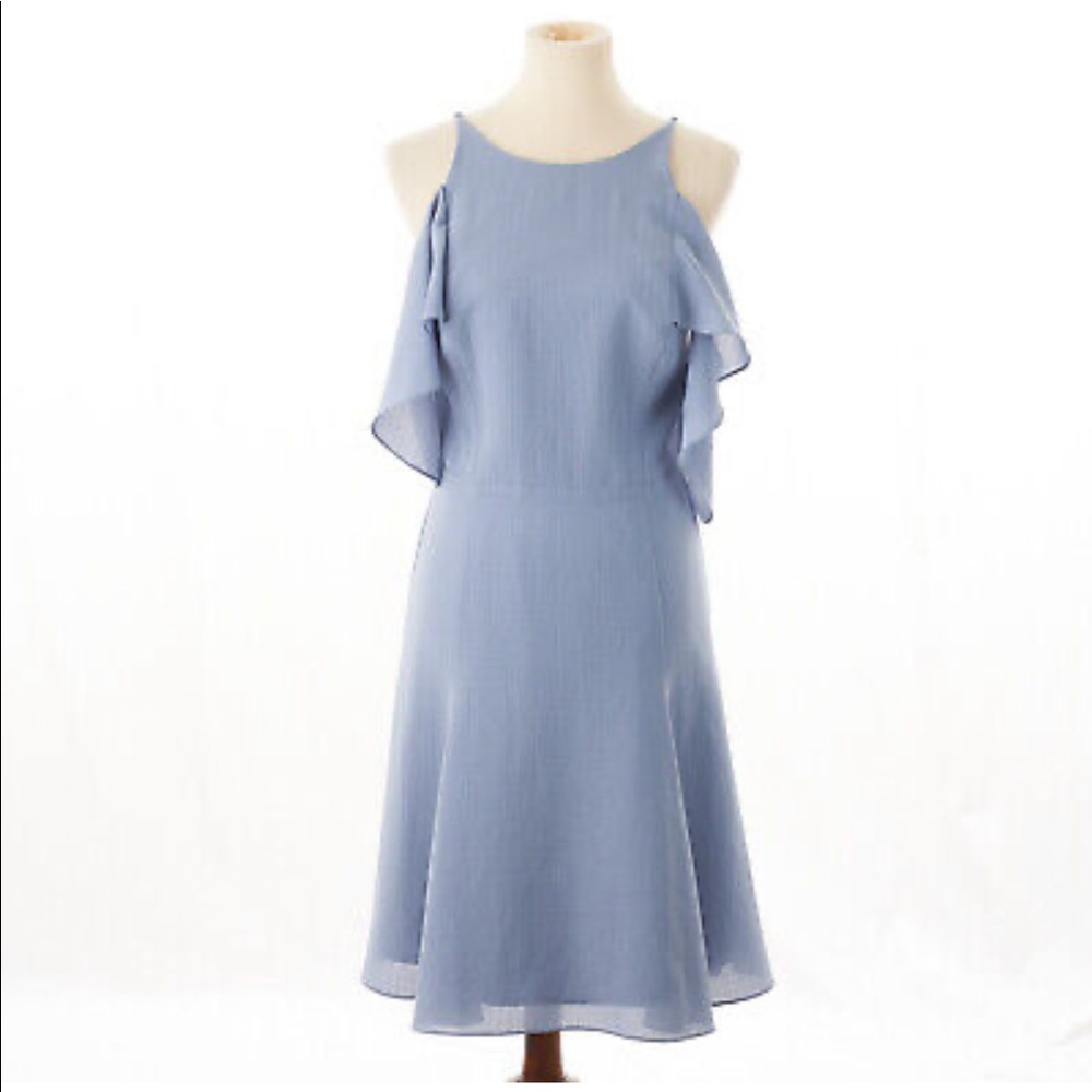 Halston off the shoulder dress